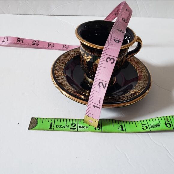 Fakiolas 24K Gold Cup & Saucer - Picture 9 of 9